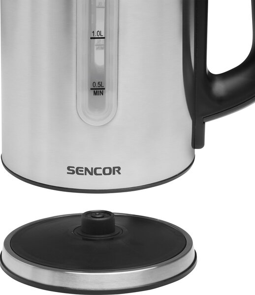 Sencor SWK 1760BK elektromos vízforralótermo-géllel, 1,7 l, fekete