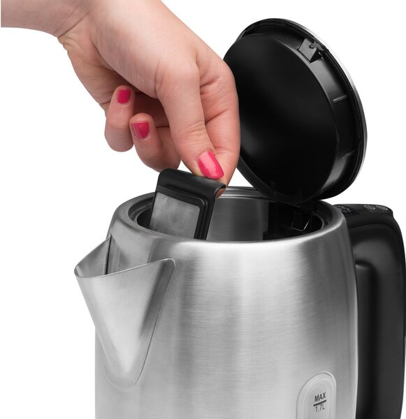 Sencor SWK 1760BK elektromos vízforralótermo-géllel, 1,7 l, fekete