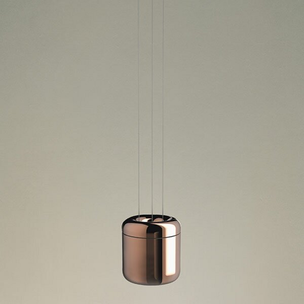 Függőlámpa Serien Lighting, Cavity Suspension S, dimmable, Bronz / Öreg Sárgaréz, Nappali, Fém, Dizájn