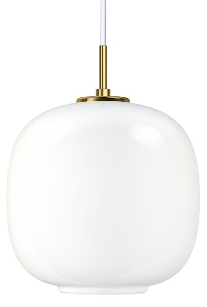 Függőlámpa Louis Poulsen, VL45 Radiohus, dimmable, Fehér, Nappali, Üveg, Dizájn