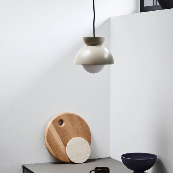 Függőlámpa FRANDSEN, Butterfly, dimmable, Bézs, Nappali, Fém, Dizájn