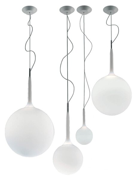 Függőlámpa Artemide, Castore, dimmable, Fehér, Nappali, Üveg, Dizájn