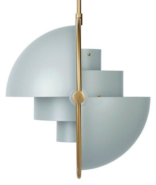 Függőlámpa GUBI, Multi-Lite, dimmable, Zöld, Nappali, Fém, Dizájn
