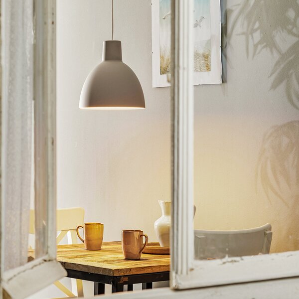 Függőlámpa Louis Poulsen, Toldbod 250, dimmable, Szürke, Nappali, Fém, Dizájn
