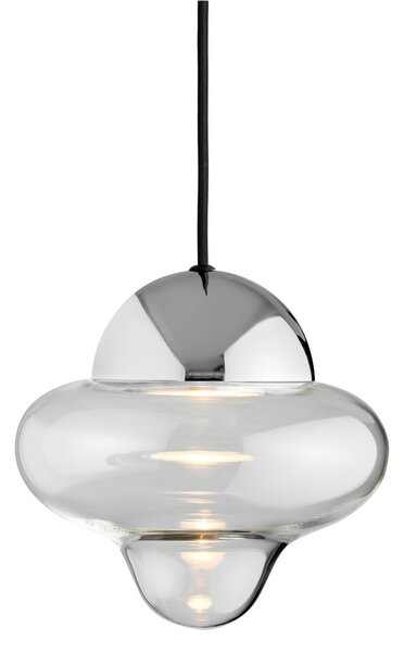 Függőlámpa DESIGN BY US, Nutty, dimmable, Átlátszó, Nappali, Üveg, Dizájn