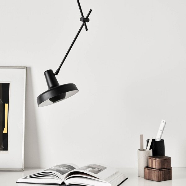 Mennyezeti Lámpa GRUPA, Arigato, dimmable, Fekete, Dolgozószoba / iroda, Fém