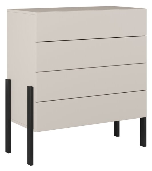 Komód Etsore 111, Laminált forgácslap, 90x84x40cm, Kasmír