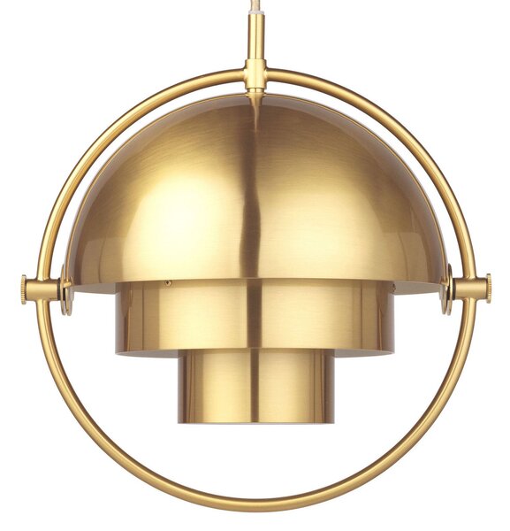 Függőlámpa GUBI, Multi-Lite, dimmable, Arany / Sárgaréz, Nappali, Fém, Dizájn