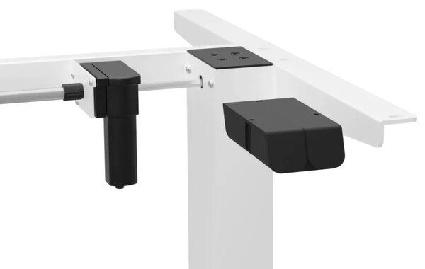 Elektromosan állítható magasságú íróasztal 120x80cm fekete | LVN System Control Flex