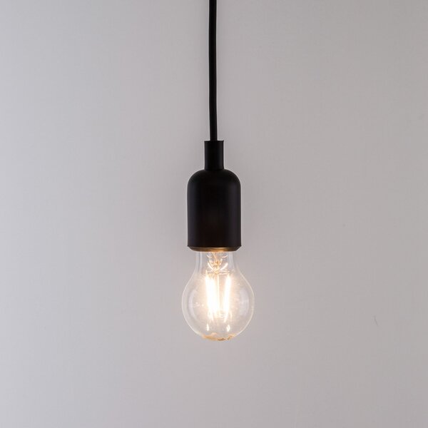 Függőlámpa SELETTI, LED Maman, dimmable, Fekete, Nappali, Műanyag, Modern