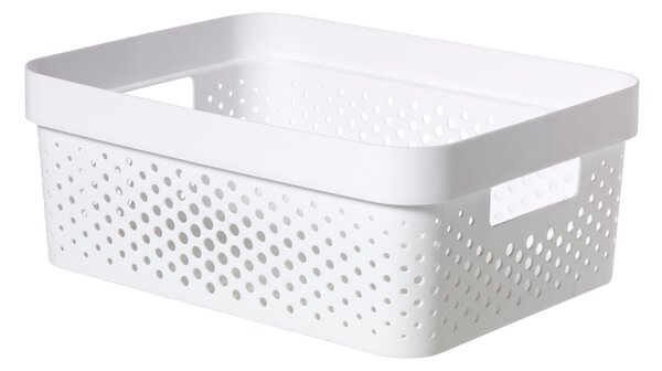 Curver Infinity Dots doboz 11L fehér
