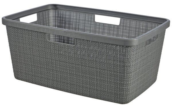 Curver Jute szennyeskosár 46L szürke