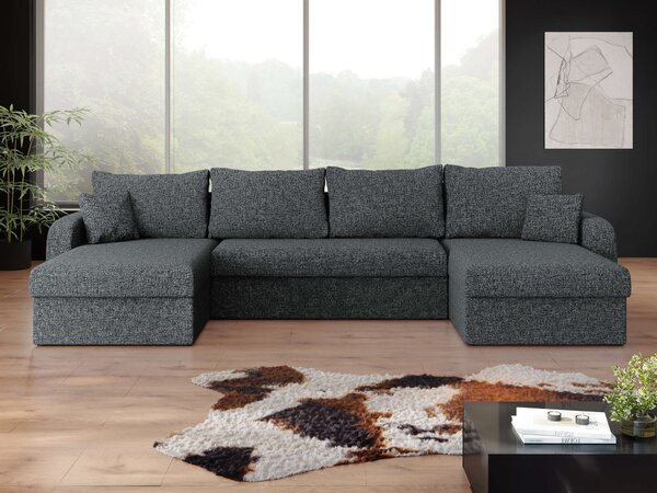 Sarokkanapé Comfivo Melissa III, Kárpit, 80x304x140cm