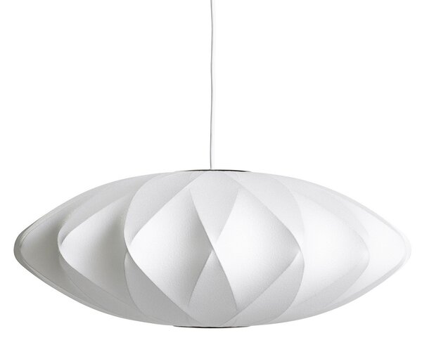Függőlámpa HAY, Nelson Saucer Bubble Crisscros, dimmable, Fehér, Nappali, Műanyag, Dizájn
