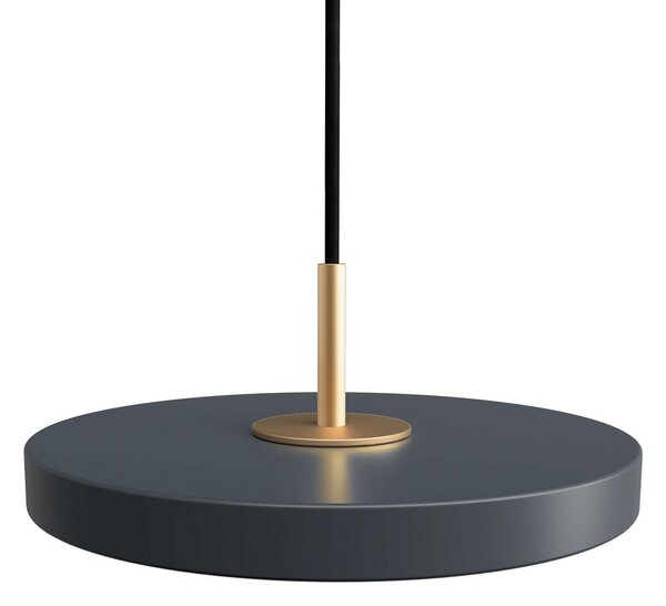 Függőlámpa UMAGE, Asteria Micro V2, dimmable, Fekete, Nappali, Fém, Skandináv