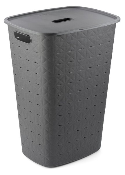 Curver Softex 56 l szennyeskosár sötét szürke