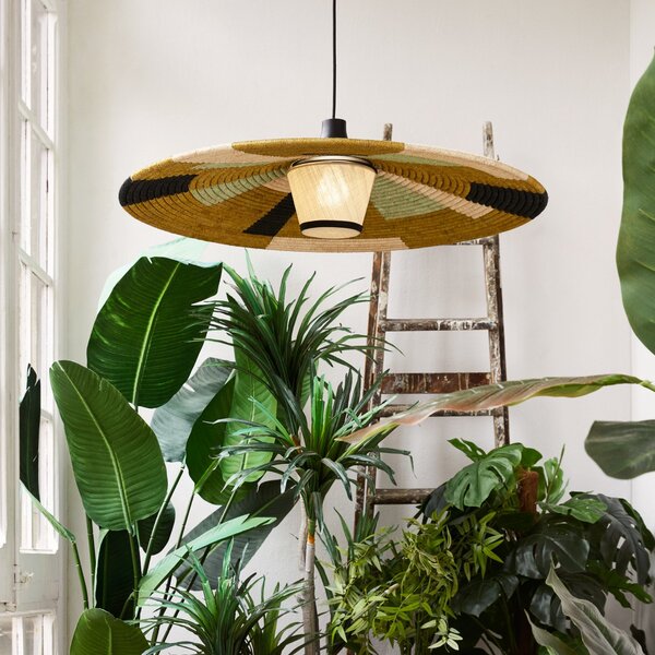 Függőlámpa Forestier, Parrot L, dimmable, Zöld, Nappali, Dizájn