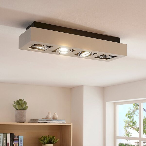 Mennyezeti Lámpa Arcchio, VINCE, dimmable, Fehér, Folyosó, Alumínium, Modern