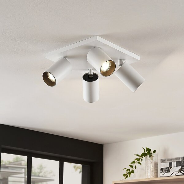 Mennyezeti Lámpa Arcchio, Brinja, dimmable, Fehér, Folyosó, Alumínium, Modern