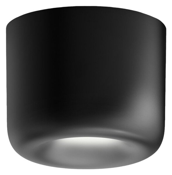 Mennyezeti Lámpa Serien Lighting, Cavity Ceiling S, dimmable, Fekete, Nappali, Fém, Dizájn