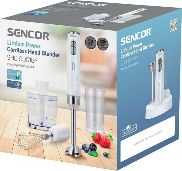 Sencor SHB 9001GY vezeték nélküli botmixer