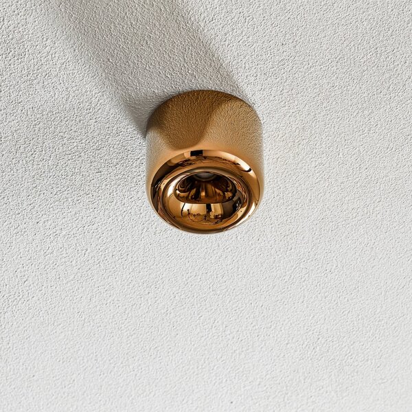Mennyezeti Lámpa Serien Lighting, Cavity Ceiling S, dimmable, Bronz / Öreg Sárgaréz, Nappali, Fém, Dizájn