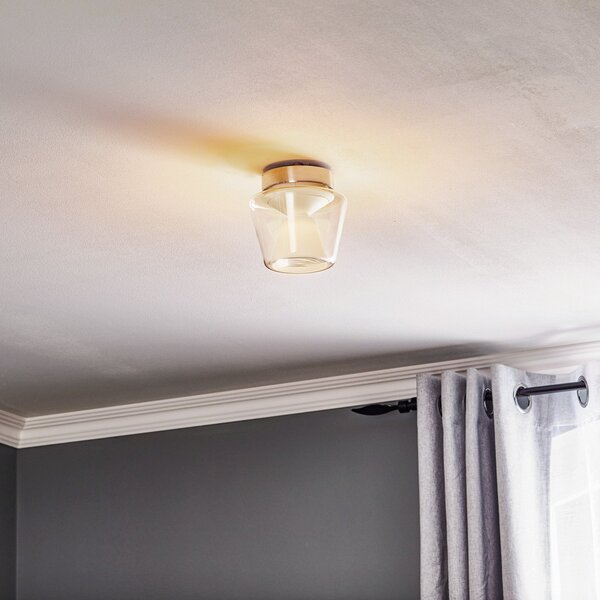 Mennyezeti Lámpa Serien Lighting, Annex S, dimmable, Átlátszó, Nappali, Üveg, Dizájn