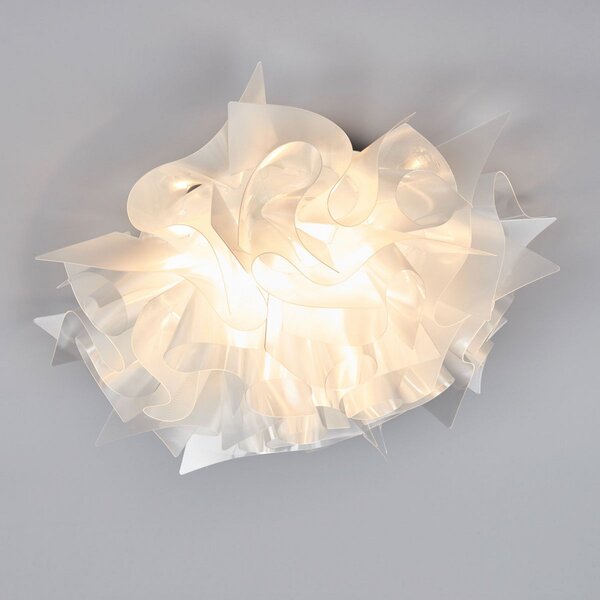 Mennyezeti Lámpa Slamp, VELI, dimmable, Átlátszó, Nappali, Műanyag, Dizájn