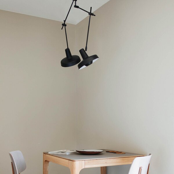 Mennyezeti Lámpa GRUPA, Arigato, dimmable, Fekete, Dolgozószoba / iroda, Fém