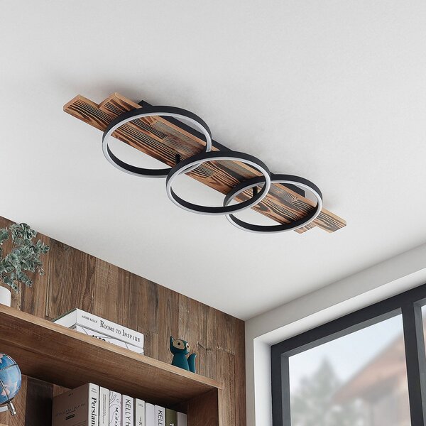 Mennyezeti Lámpa Lindby, Sentoa, dimmable, Fa, Nappali, Fa, Modern