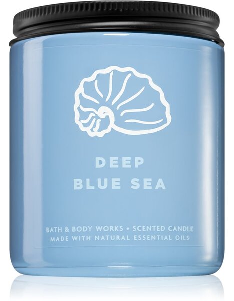 Bath & Body Works Deep Blue Sea illatos gyertya 198 g