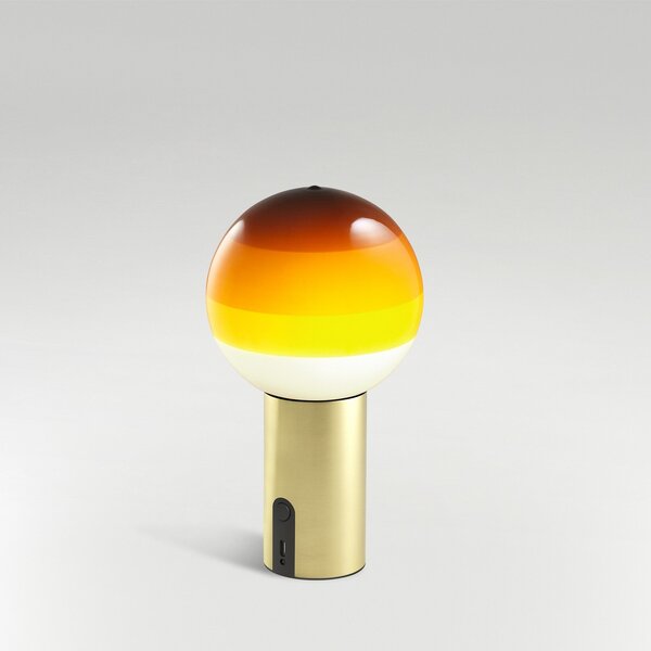 Asztali lámpa MARSET, Dipping Light, dimmable, Bézs, Nappali, Üveg, Dizájn