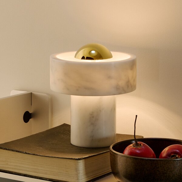 Asztali lámpa Tom Dixon, Stone, dimmable, Nappali, Márvány, Dizájn