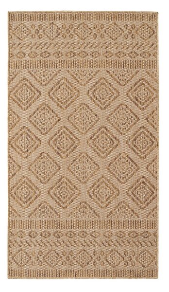 Bézs kültéri-beltéri szőnyeg 60x100 cm Mira 1452 – Ayyildiz Carpets