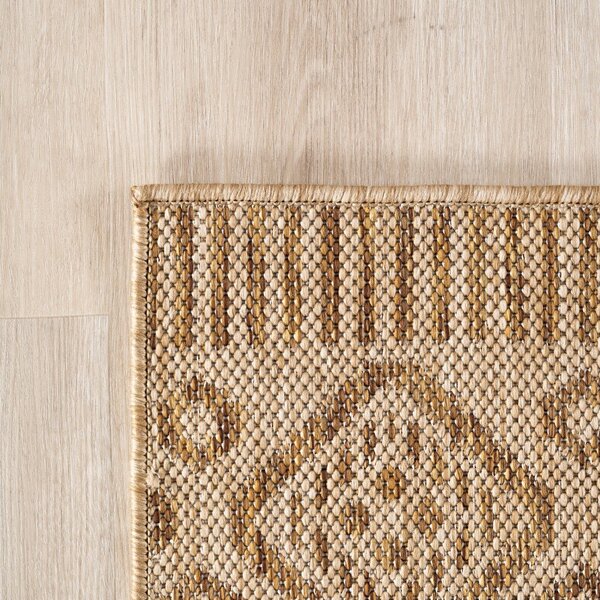 Bézs kültéri-beltéri szőnyeg 60x100 cm Mira 1452 – Ayyildiz Carpets