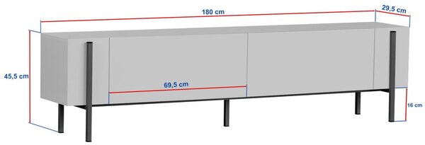 Nexus TV-állvány, 180 cm – TR993NRD1110
