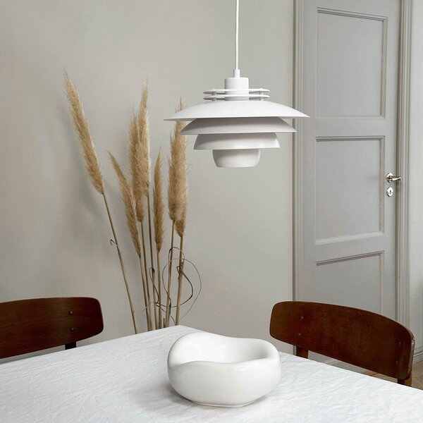 Függőlámpa Dyberg Larsen, Ejka mini, dimmable, Fehér, Nappali, Fém, Dizájn