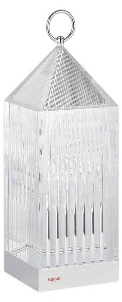 Kültéri Lámpa Kartell, Lantern, dimmable, Átlátszó, Erkély, Műanyag, Dizájn