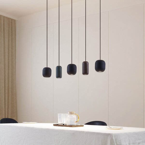 Függőlámpa Lucande, Narion, dimmable, Többszínű, Étkező, Fém, Modern