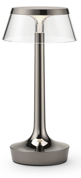 Asztali lámpa FLOS, Bon jour unplugged, dimmable, Fekete, Folyosó, Műanyag, Dizájn