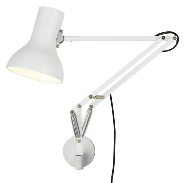 Fali Lámpa Anglepoise, Type 75, Fehér, Dolgozószoba / iroda, Fém, Indusztriális dizájn