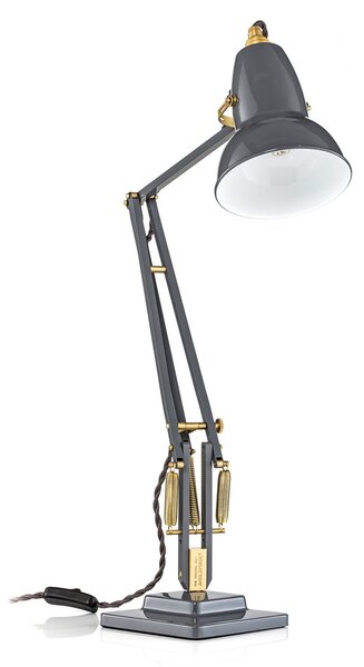 Asztali lámpa Anglepoise, Original 1227 Brass, Szürke, Dolgozószoba / iroda, Fém, Indusztriális dizájn