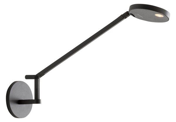 Fali Lámpa Artemide, Demetra Micro, dimmable, Fekete, Dolgozószoba / iroda, Fém, Dizájn