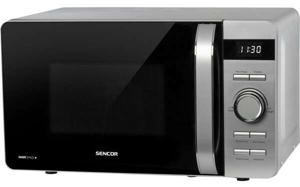 Sencor SMW 5217SL mikrohullámú sütő 17 l, ezüstszínű