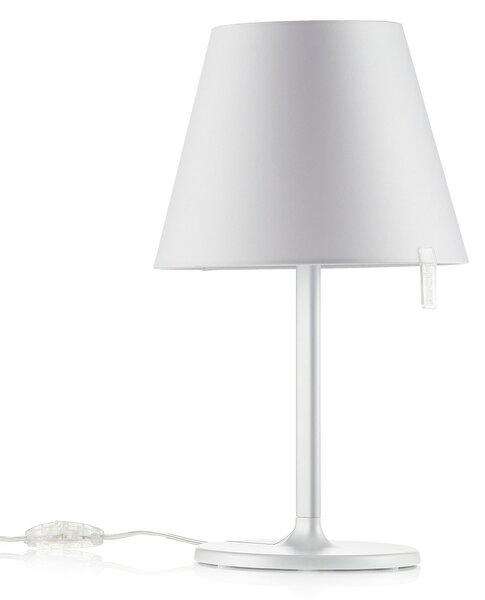 Asztali lámpa Artemide, Melampo notte, Fehér, Nappali, Szövet / Textília, Dizájn