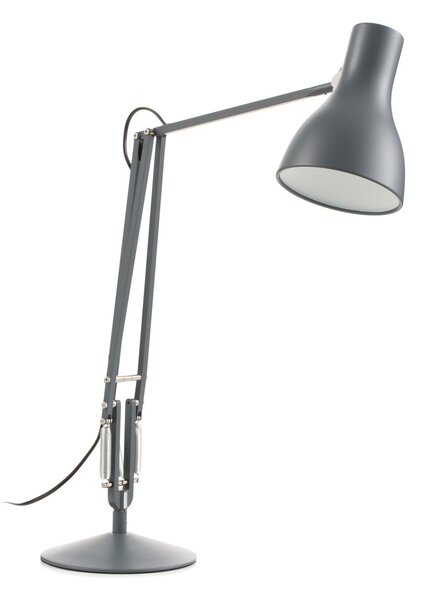Állólámpa Anglepoise, Type 75, Szürke, Nappali, Fém, Indusztriális dizájn
