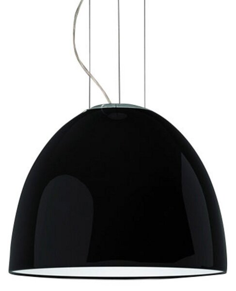 Függőlámpa Artemide, Nur Mini Gloss, dimmable, Fekete, Nappali, Fém, Dizájn