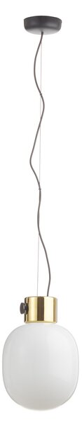 Függőlámpa Audo Copenhagen, JWDA, dimmable, Fehér, Nappali, Üveg, Dizájn