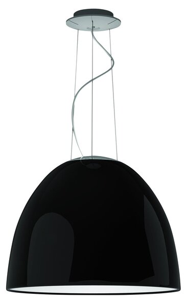 Függőlámpa Artemide, Nur Gloss, dimmable, Fekete, Nappali, Fém, Dizájn
