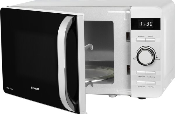 Sencor SMW 5017WH mikrohullámú sütő 17 literes,fehér színben